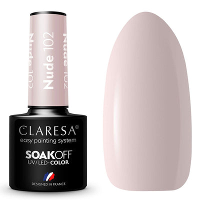Claresa Claresa UV LED Gelak 5ml desnuda 102