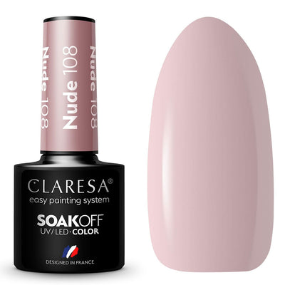 Claresa Claresa UV LED Gelak 5ml desnuda 108