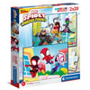 Clementoni SuperColor Puzzle Spidey e i suoi fantastici amici 2x20 pezzi