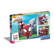 Clementoni puzzle puzzle Super Color Square Spidey e i suoi amici, 3x48st.