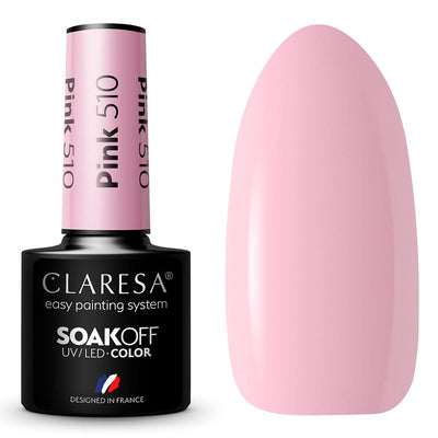 Claresa Claresa UV LED Gelak 5ml Pink 510 Funfair