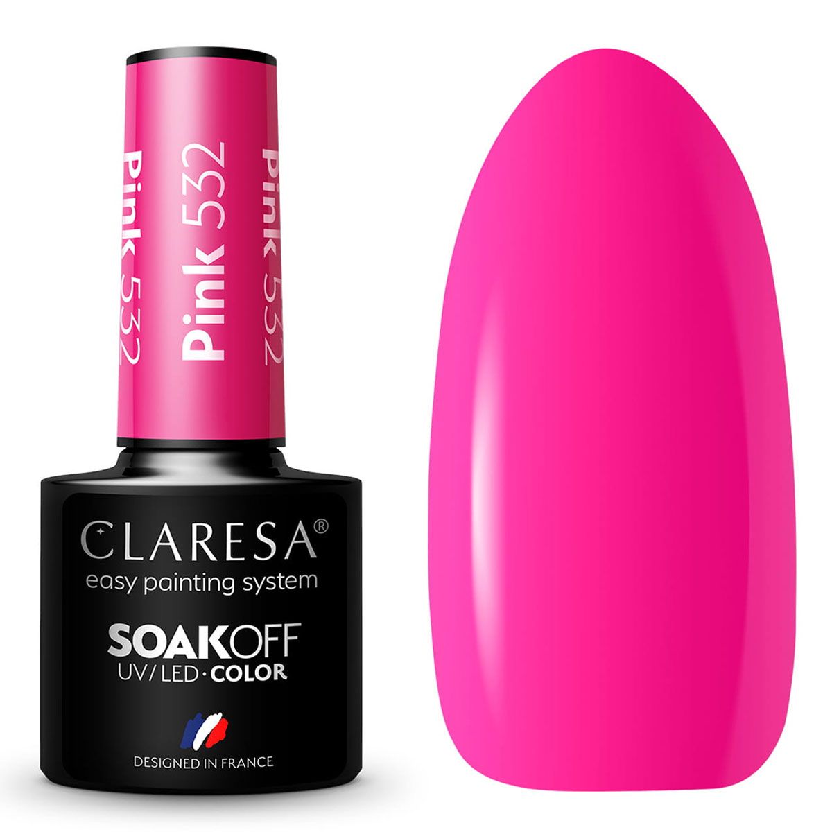 Claresa Claresa UV LED Gelak 5ml Pink 532 Sunny Garden
