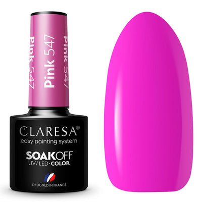 Claresa Claresa UV LED Gelak 5ml Pink 547 Sunny Garden
