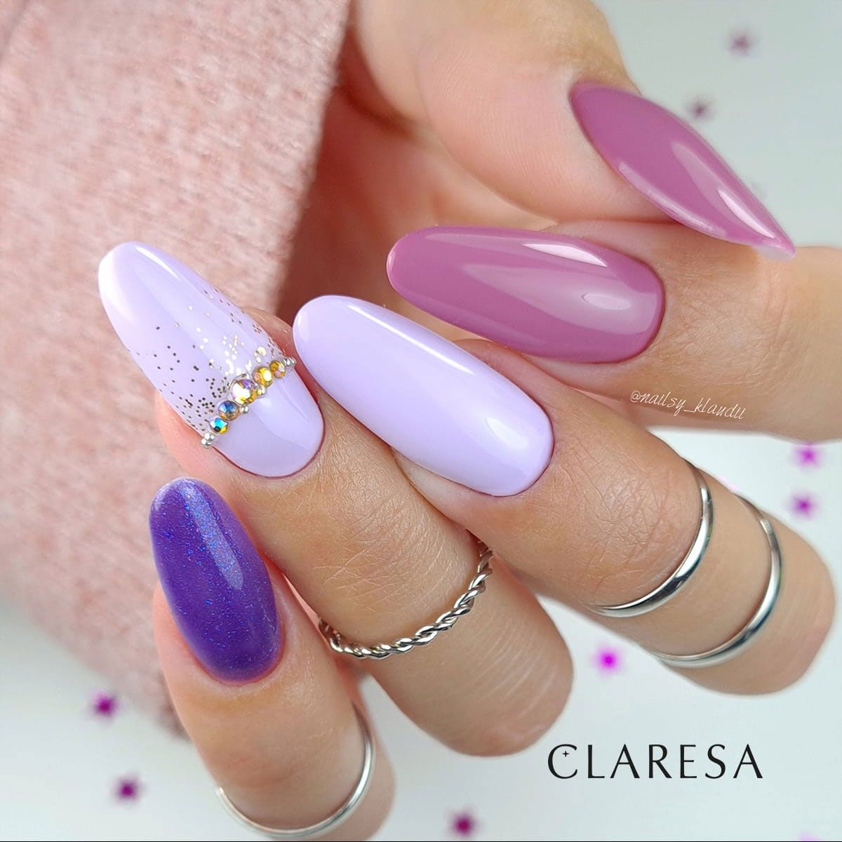 Claresa Claresa UV LED Gelak 5ml Purple 613 Savanna Vibes