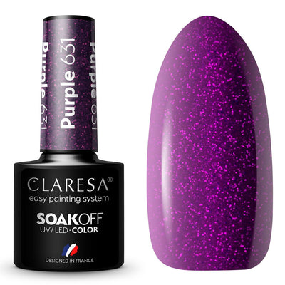 Claresa Claresa UV LED Gellak 5ml Purple 631 Berries Full