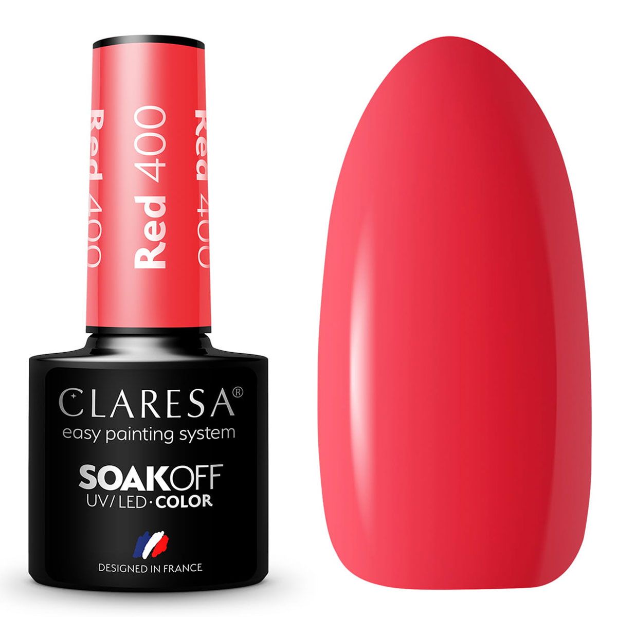 Claresa Claresa UV LED Gellak 5ml Red 400 Rainbow Explosion