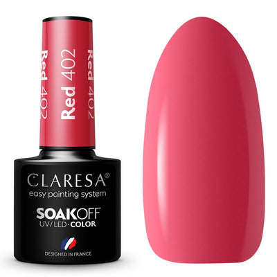 Claresa Claresa UV LED Gellak 5ml Red 402 VIBES SAVANNA
