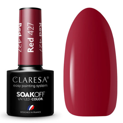 Claresa Claresa UV LED Gelak 5ml Red 427 Funfair