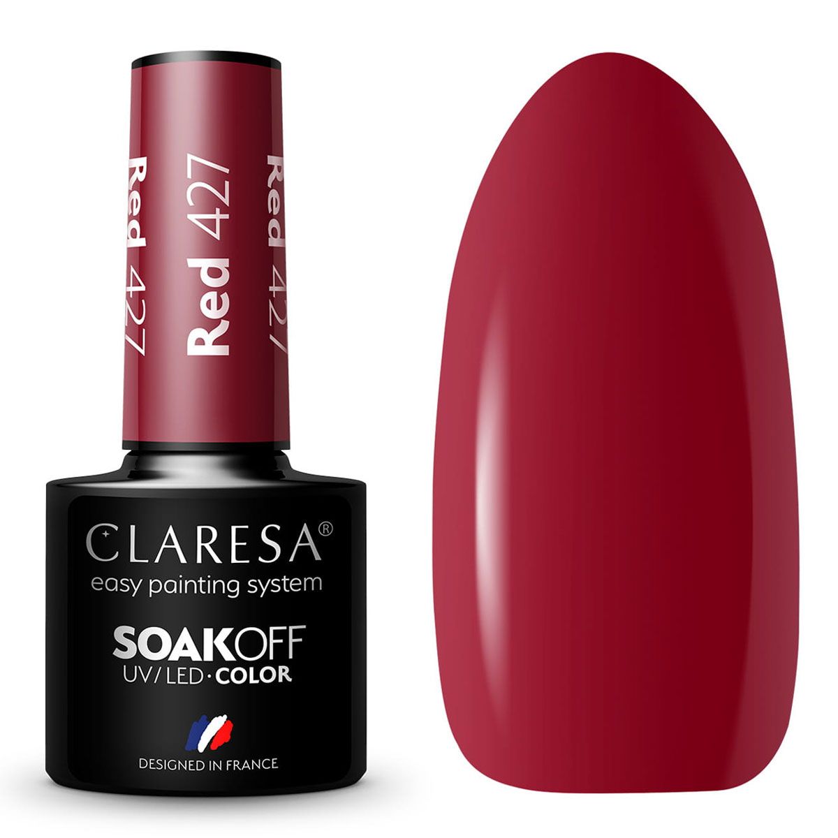Claresa Claresa UV LED Gellak 5ml Red 427 Funfair