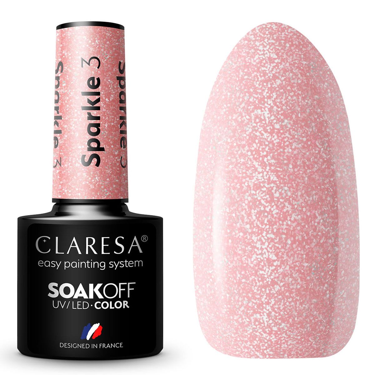 Claresa uv led gellak 5ml sparkle 3