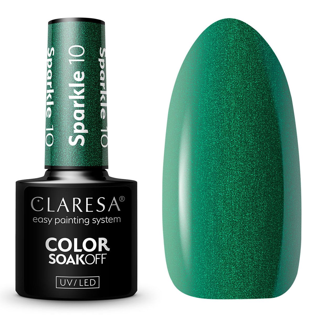 Claresa Esmalte en gel UV LED 5ml Sparkle 10