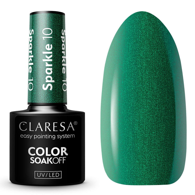 Claresa Esmalte en gel UV LED 5ml Sparkle 10