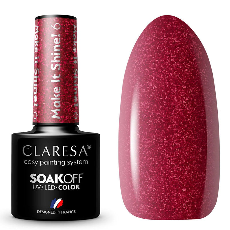 Claresa uv led gellak 5ml make it shine 6