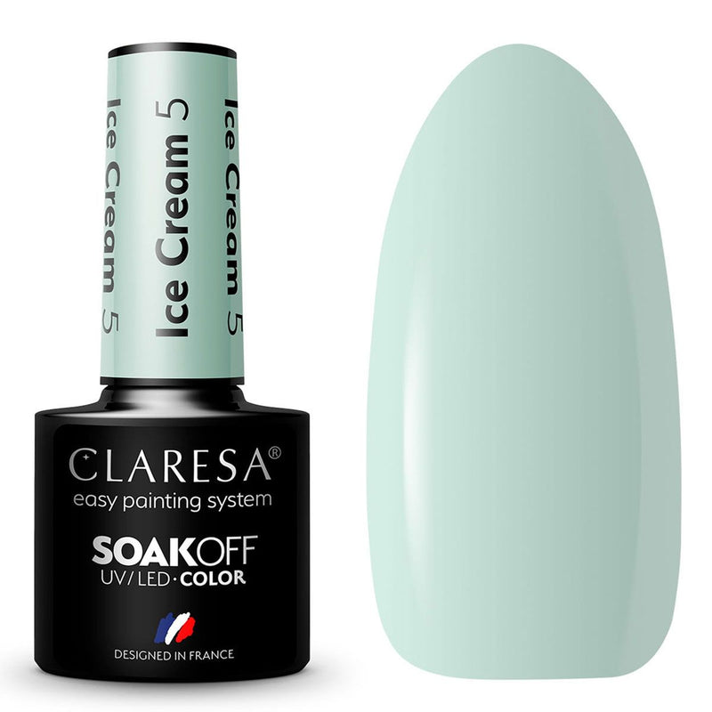 Claresa uv led gellak 5ml ice cream 5