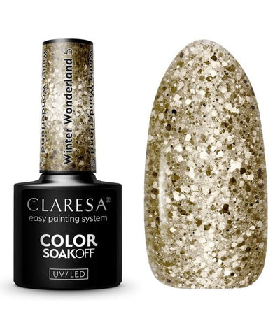Claresa UV ha guidato Gellak 5ml Winter Wonderland 5