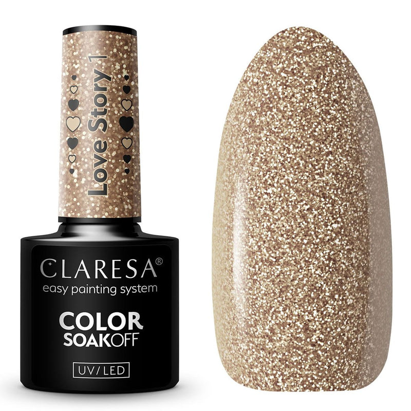 Claresa Claresa UV LED Gellak 5ml Storia d'amore 1