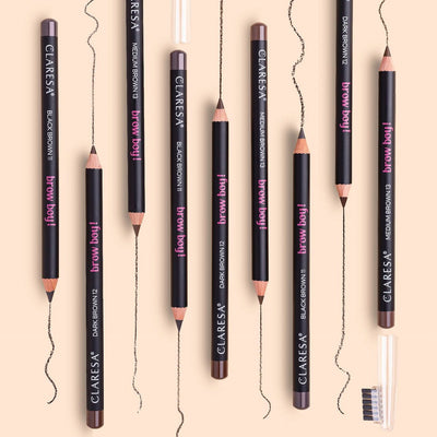 Clarisa Claresa Brow Boy! Matita per sopracciglia 11 marrone nero 1.15gr