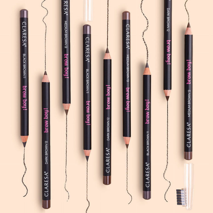 Claresa brow boy! wenkbrauwpotlood 11 black brown 1,15gr