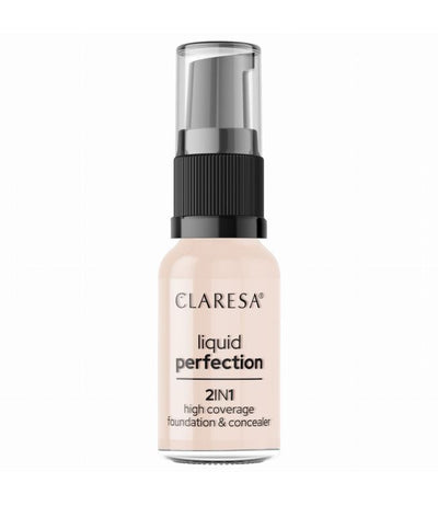 Claresa Claresa Liquid Perfection 2 in 1 Concettore e Fondazione 101 Light 18gr.