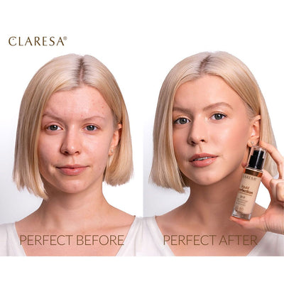 Claresa Claresa Liquid Perfection 2 in 1 Concettore e Fondazione 104 Nude 18gr.