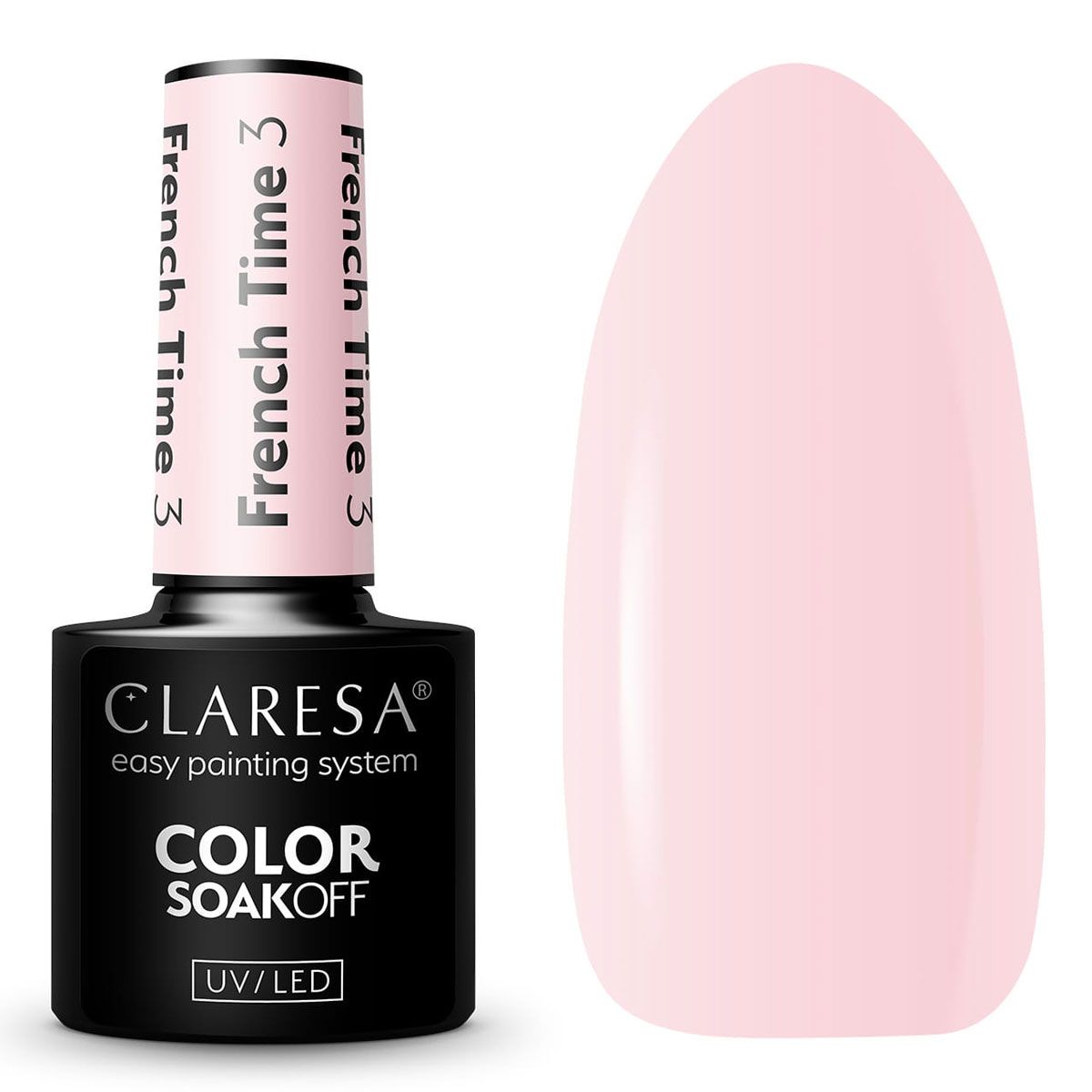 Claresa Claresa UV ha guidato Gellak 5ml Time francese 3