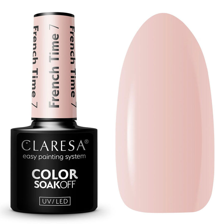 Claresa Claresa UV ha guidato Gellak 5ml Time francese 7