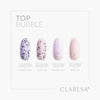 Claresa top coat bubble black mat no wipe 5ml