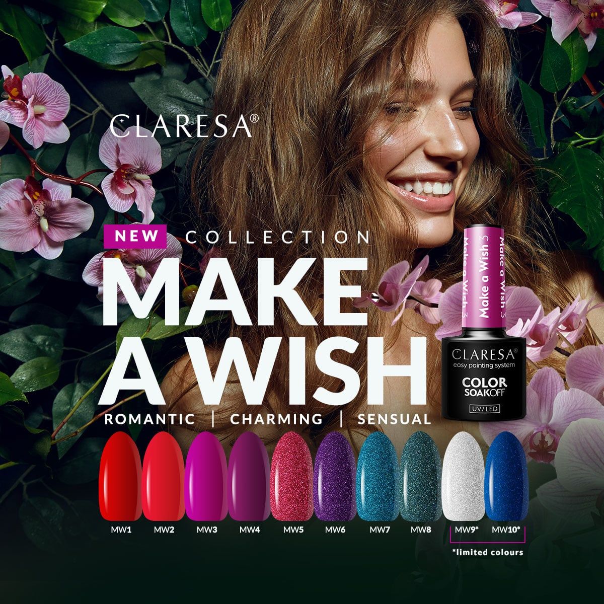 Claresa uv led gellak 5ml make a wish 3