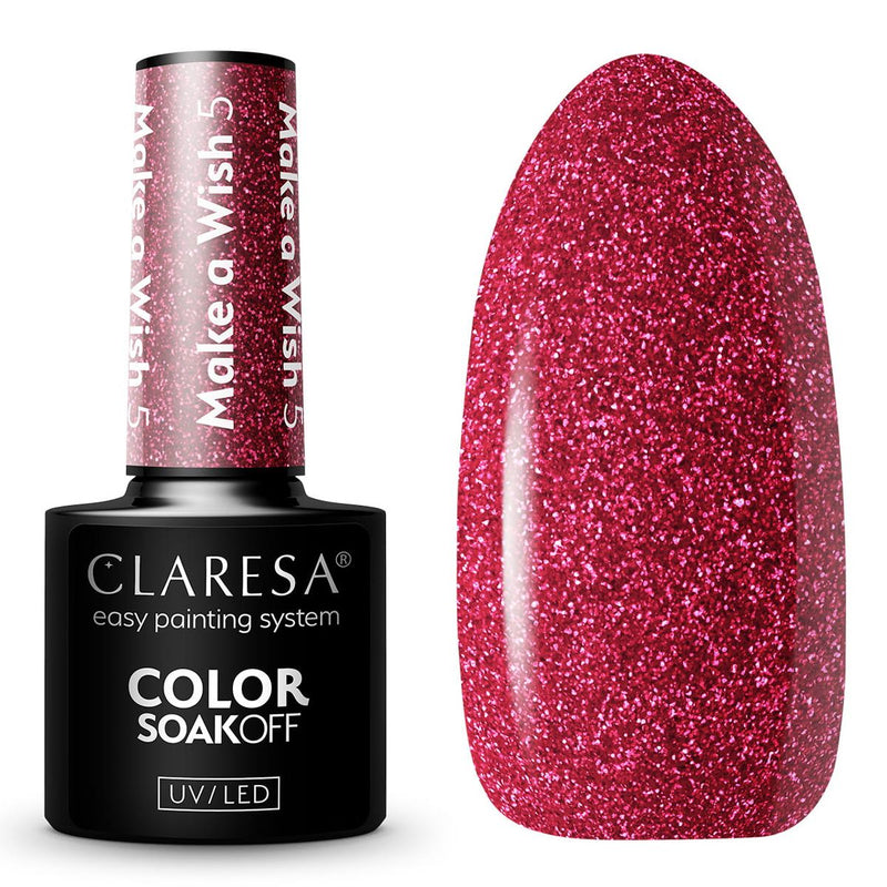 Claresa uv led gellak 5ml make a wish 5