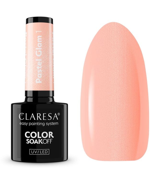 ClareSa Claresa UV LED Gellak Glam pastello da 5 ml 1