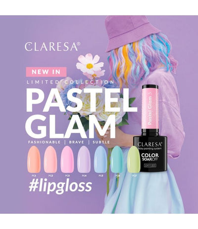 ClareSa Claresa UV LED Gellak Glam pastello da 5 ml 1