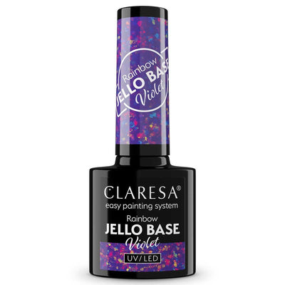 Claresa Claresa Rainbow Jello Base Coat Violet 5ml