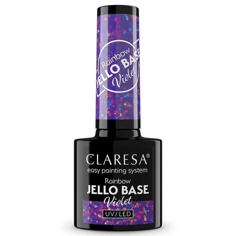Claresa Claresa Rainbow Jello Base Coat Violet 5ml