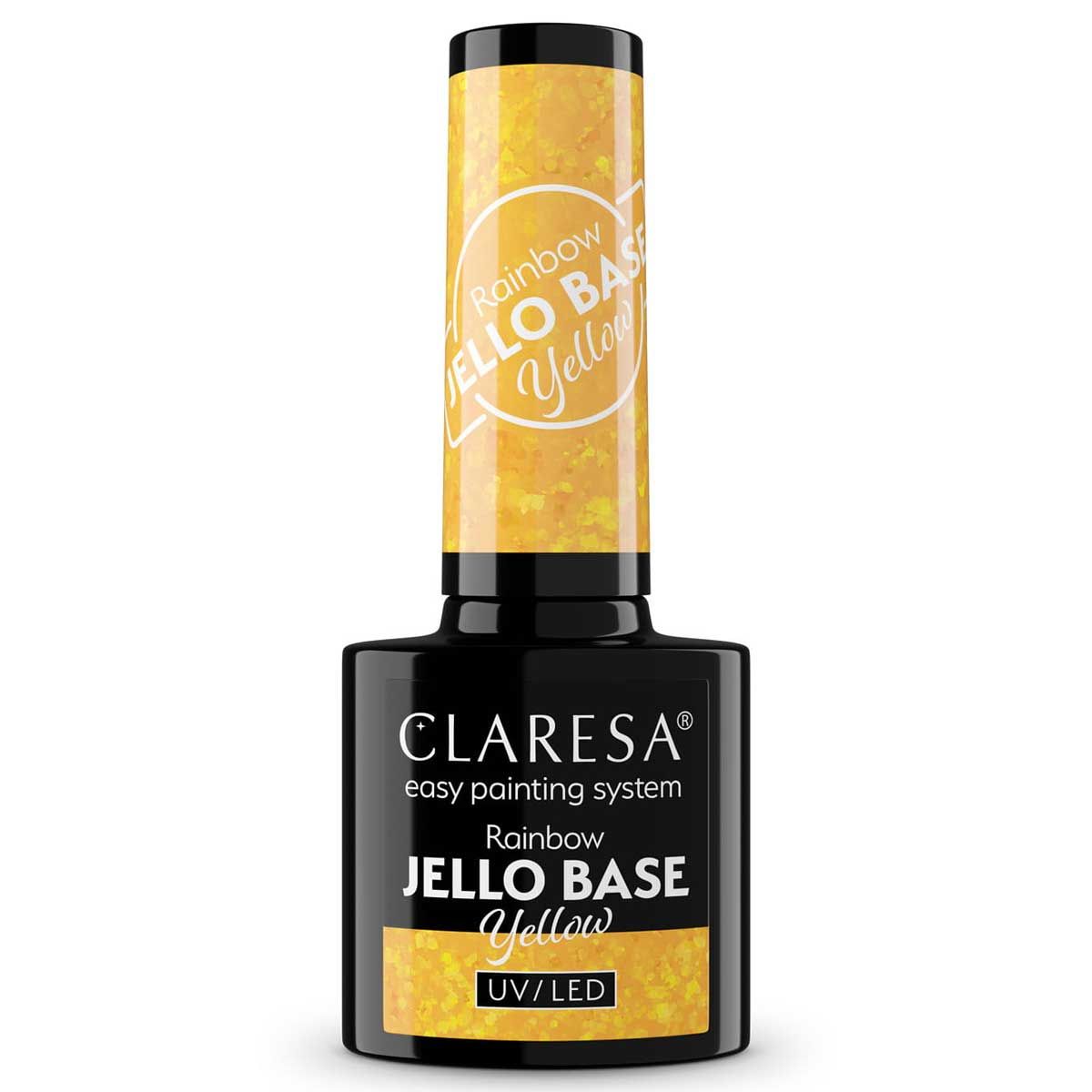 Claresa Claresa Rainbow Jello Base Coat Giallo 5 ml