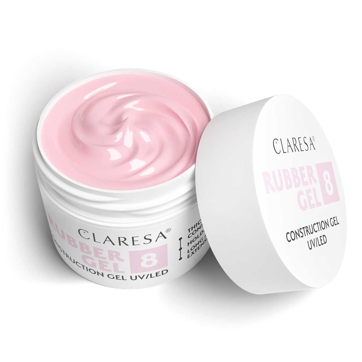 Claresa Claresa Gel in gomma 8 Ballerina Pink 90GR.