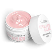 Claresa rubber gel 9 sparkle pink 90gr. - afbeelding 1