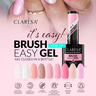 Claresa Claresa Brush Easy Gel 4 5ml