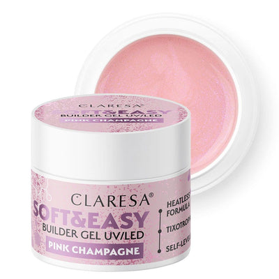 Claresa Claresa Keratin Soft Easy Builder gel parpadeando rosa 12gr.