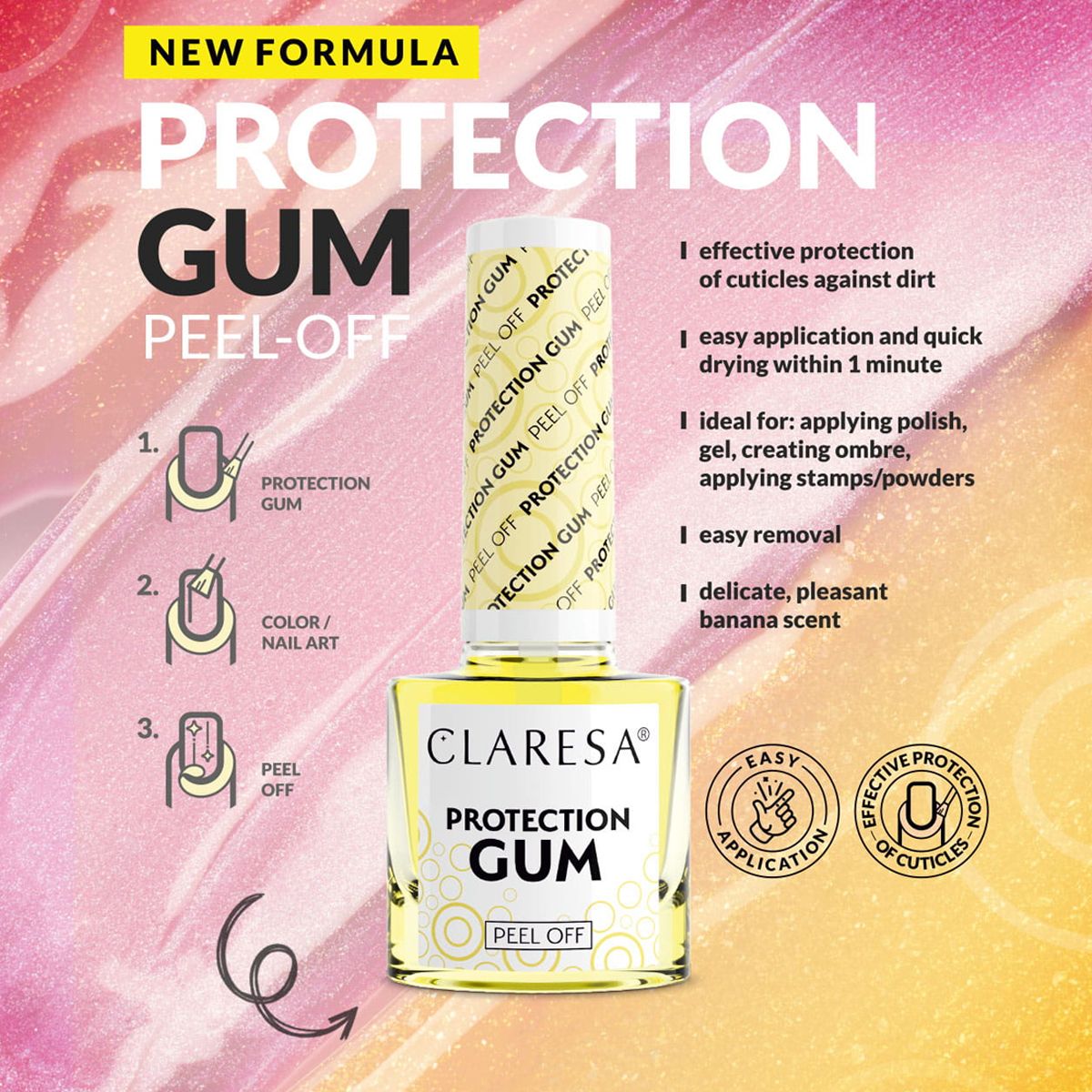 Claresa Claresa Protection Gum Sbuccia 5 ml