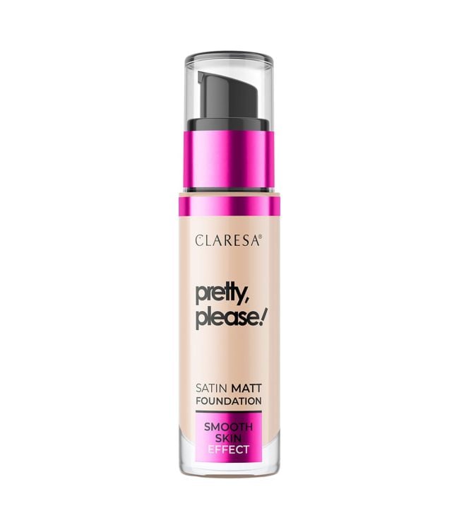 Clarisa Clarisa Satin Matt Foundation Pretty, per favore! 04 Medium 34gr.