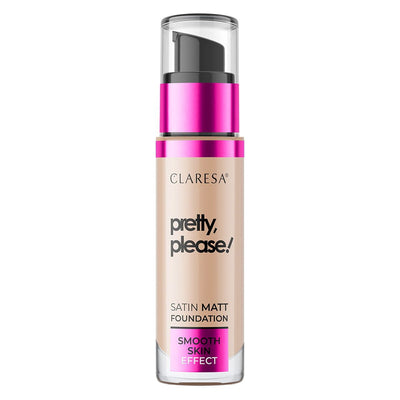 Clarisa Clarisa Satin Matt Foundation Pretty, per favore! 06 TAN 34GR.