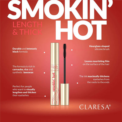 Clarisa Claresa Smokin 'Hot Mascara Black 10ml