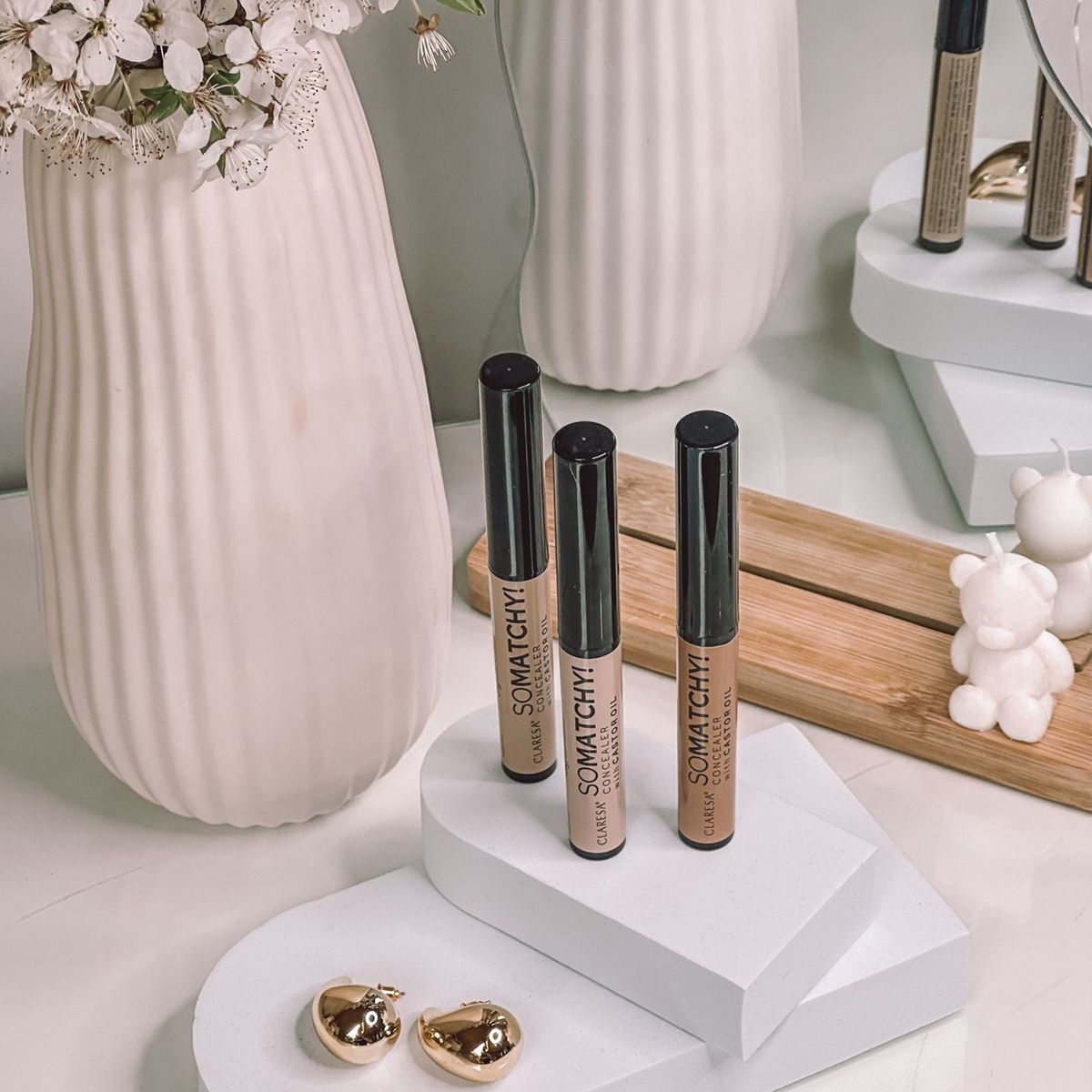 ¡Claresa Claresa, tan combatida! Cubierta de corrector Stick 03 Sunny 3GR.