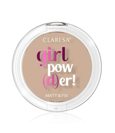 Claresa Claresa Girl Pow (D) er! Matt Fix Pressato in polvere 03 Sunkissed 12gr.