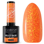 Claresa rainbow jello base coat amber 5ml - afbeelding 1
