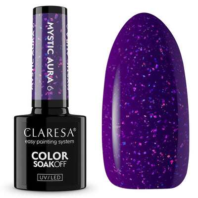 ClareSa Claresa UV ha guidato Gellak 5ml Mystic Aura 6