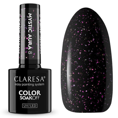 ClareSa Claresa UV ha guidato Gellak 5ml Mystic Aura 8
