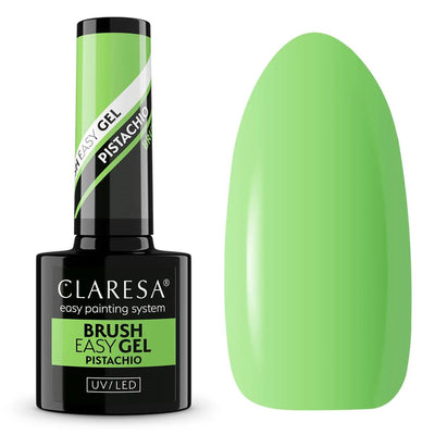 Claresa Brush Easy Gel Pistacchio 5ml