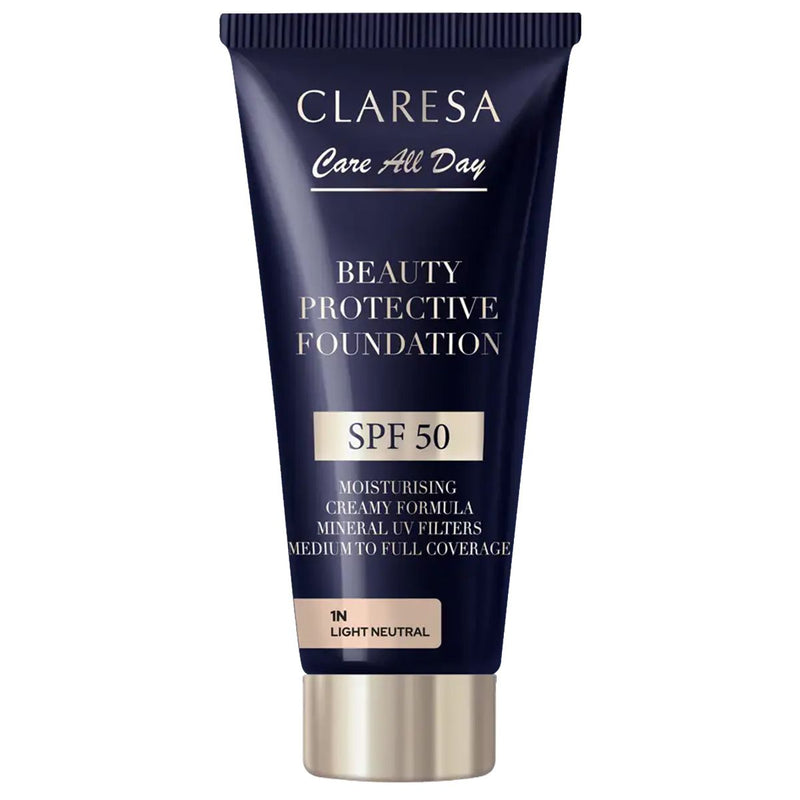 Clarisa Beauty Protective Foundation SPF 50 1N Light Neutral 30ml