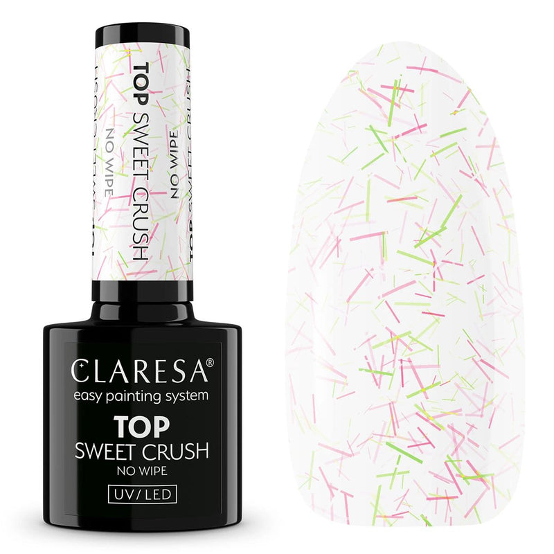 Claresa Top Coat No Wipe Sweet Crush 5 ml